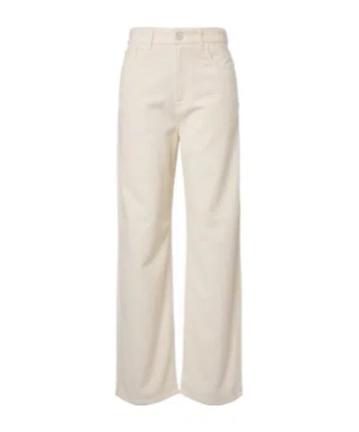 Rohe Bruun Cotton Corduroy Straight Pants In White