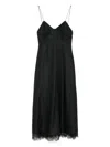 Rohe Bustier Lace Maxi Dress In Black