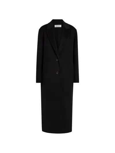 ROHE BUTTON-FASTENING COAT