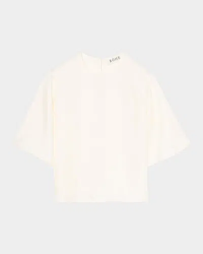 Rohe Buttoned Silk Top
