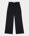 Rohe Black Tailored Cargo Trousers In Black