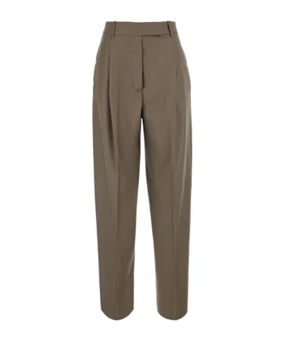 Rohe Casual Pants With Waistband In Animal Print