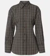 Rohe Multicolor Cotton Pattern Shirt In Black