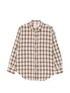 Rohe Check-pattern Oversized Shirt In Pattern