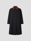 Rohe Chic Multifunctional Outerwear Jacket In Navy