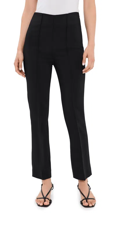 Rohe Cigarette Leg Tailored Trousers Black