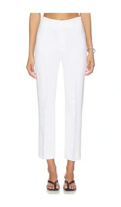 Rohe Cigarette Leg Trousers In White