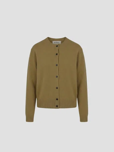 Rohe Classic Cardigan For Fall 2026 In Camel