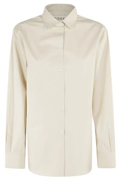 Rohe Classic Shirt In Neutrals