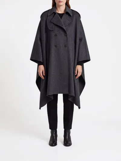 Rohe Coat Woman Color Grey In Gray
