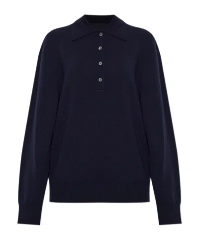 Rohe Collared Knitwear In Blue