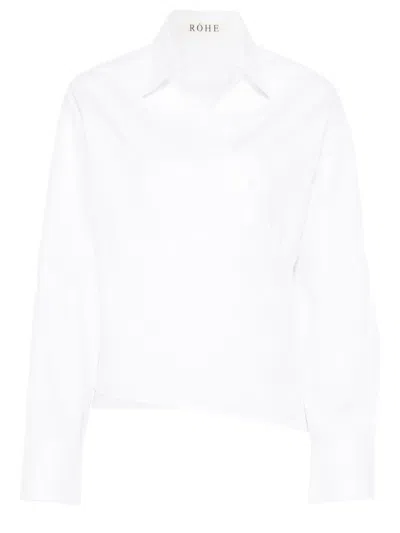 Rohe Collared Shirt In White