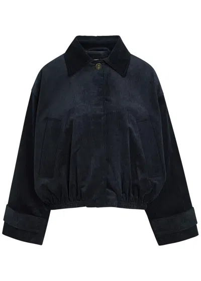 Rohe Corduroy Jacket In Black