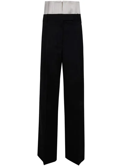 Rohe Corset Trousers Clothing In Black