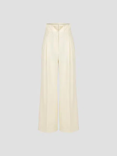 Rohe Corset Trousers In Off White