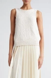 Rohe Knitted Halter Top Off White In Cream