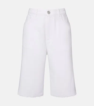 Rohe Róhe Cotton Capri Jeans In White