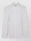 Rohe Drop-shoulder Button-up Shirt In White
