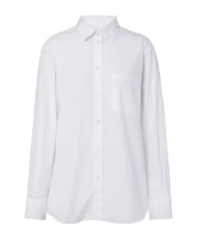 Rohe Cotton Poplin Shirt In White