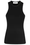 Rohe Sleeveless Racerback Tank Top In Black