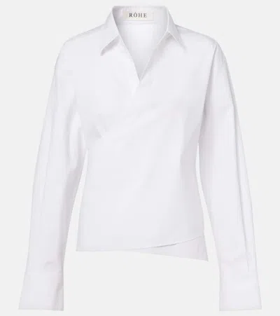 Rohe Róhe Cotton Shirt In White
