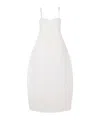 Rohe Bustier Voluminous Maxi Dress In White
