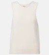 Rohe Knitted Halter Top Off White In White