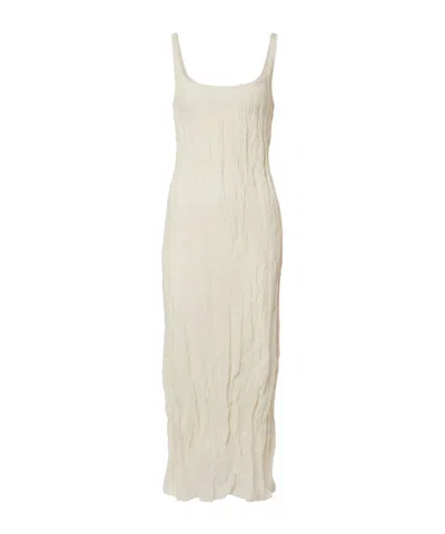 Rohe Cotton-blend Midi Dress In White