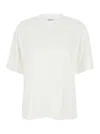Rohe Róhe Cotton-modal Blend T-shirt In White