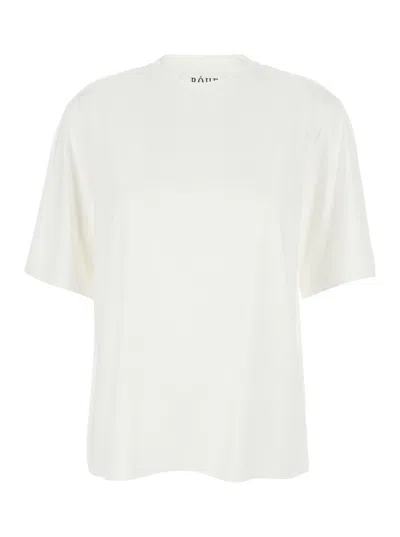 Rohe Róhe Cotton-modal Blend T-shirt In White