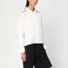 Rohe Cream-colored Silk Double-breasted Shirt In White