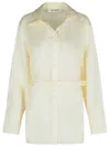Rohe Róhe Cream Silk Shirt