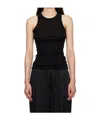 Rohe Crew Neck Knitted Vest In Black