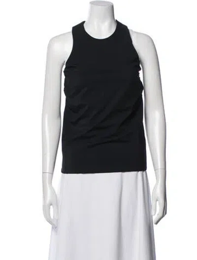Pre-owned Rohe Crew Neck Sleeveless Top In Black