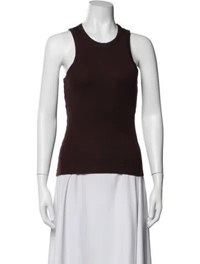 Pre-owned Rohe Crew Neck Sleeveless Top In Multicolor