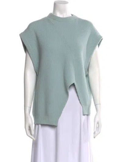 Pre-owned Rohe Crew Neck Sweater In Blue