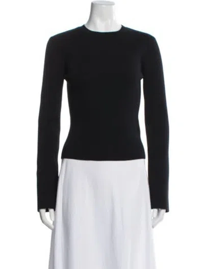 Pre-owned Rohe Crew Neck Sweater In Blue