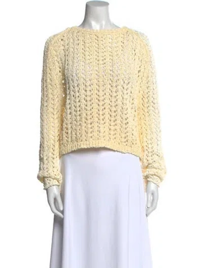 Pre-owned Rohe Crew Neck Sweater In Neutral