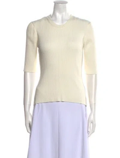 Pre-owned Rohe Crew Neck Sweater In Neutral
