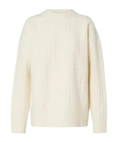 Rohe Crew Neck Sweater In Neutral