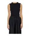 Rohe Crew Neck Vest In Black