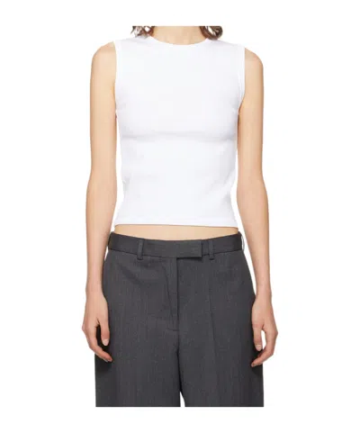 Rohe Crew Neck Vest In White