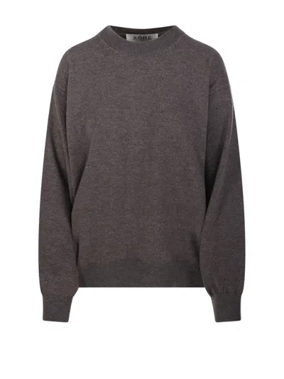 Rohe Róhe Crew-neck With Open Armhole Sweater