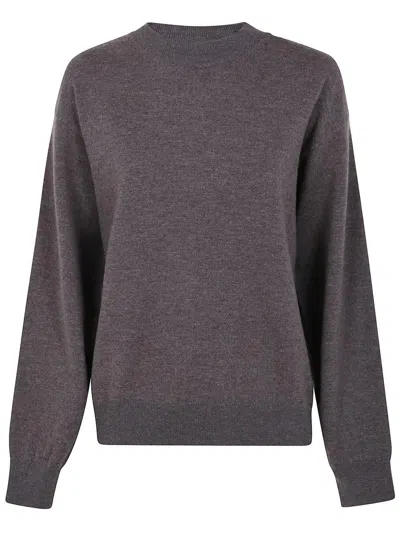 ROHE ROHE CREWNECK WITH OPEN ARMHOLE