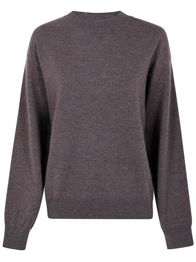 ROHE RÓHE CREWNECK WITH OPEN ARMHOLE