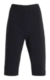 Rohe Cropped Scuba Pants In Black