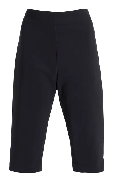 Rohe Cropped Scuba Pants In Black