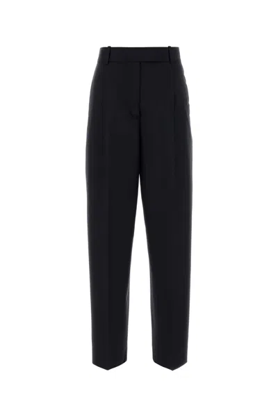 Rohe Daria - Single Pleat Tapered Trousers In Blue