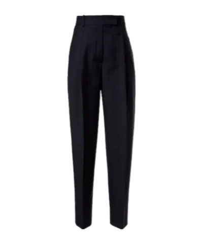 Rohe Daria Wool And Cashmere Pants In Black