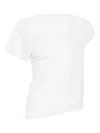 Rohe Deconstructed Merino Wool-cashmere Top In White